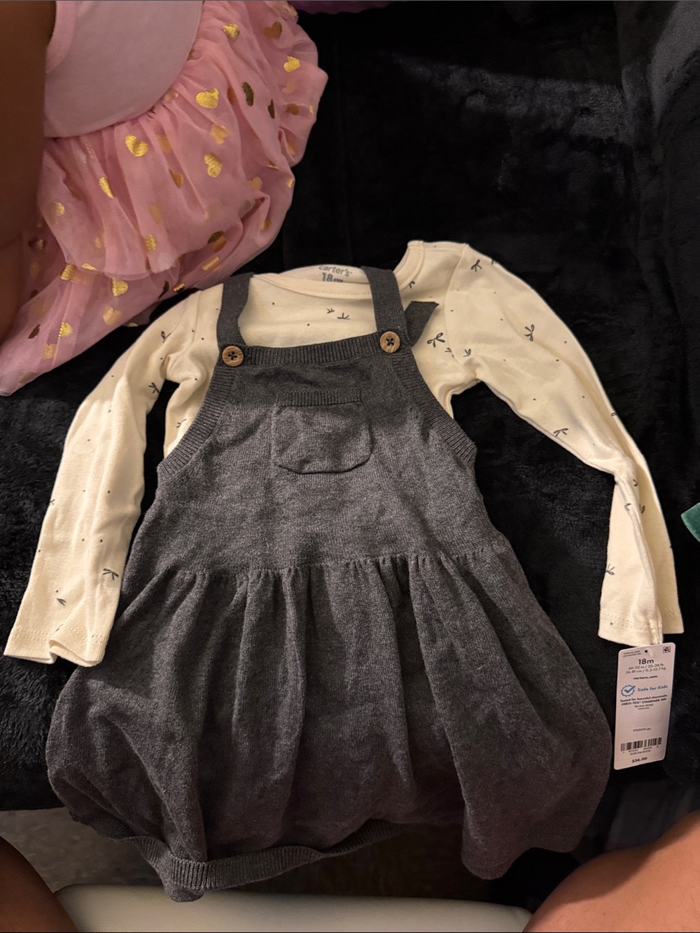 Kids outfit overalls/jumper